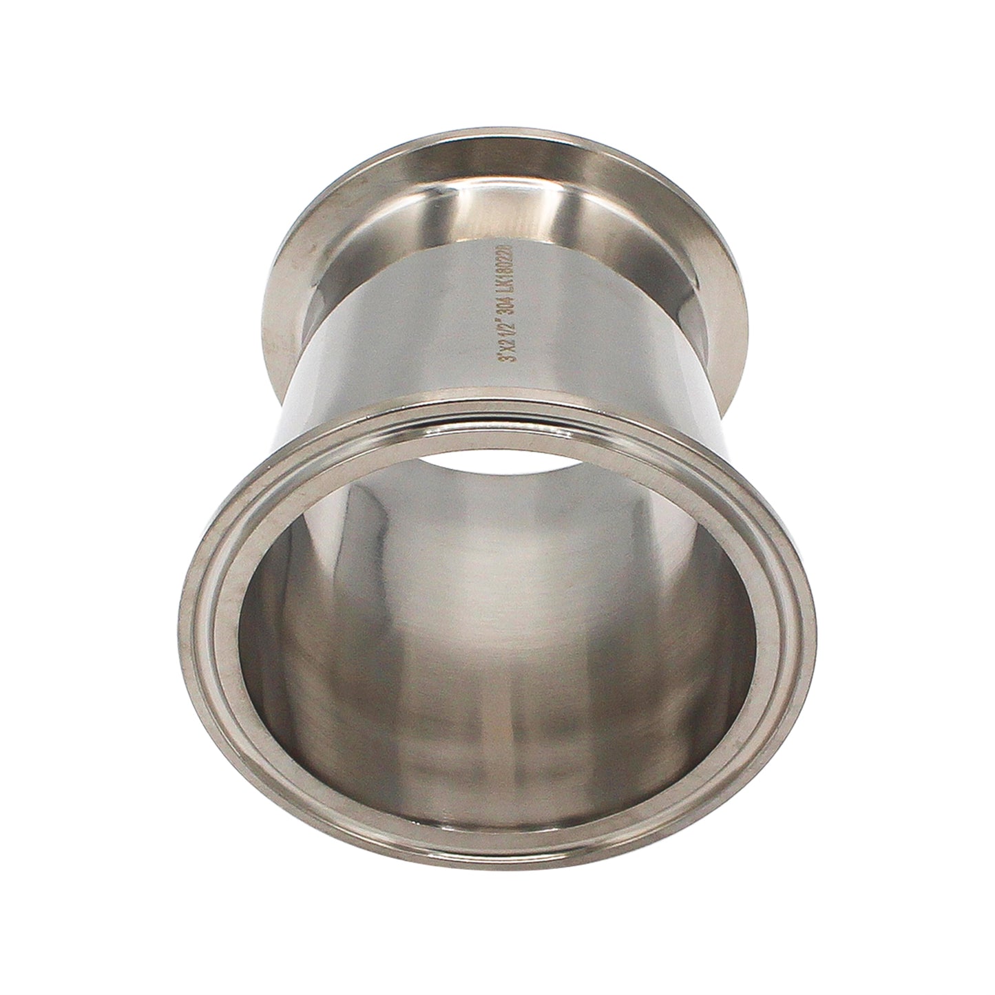 3" X 2.5" Tri Clamp Concentric Reducer - Tri Clover Sanitary Stainless Steel Fitting -  Canuck Homebrew Supply, Canada