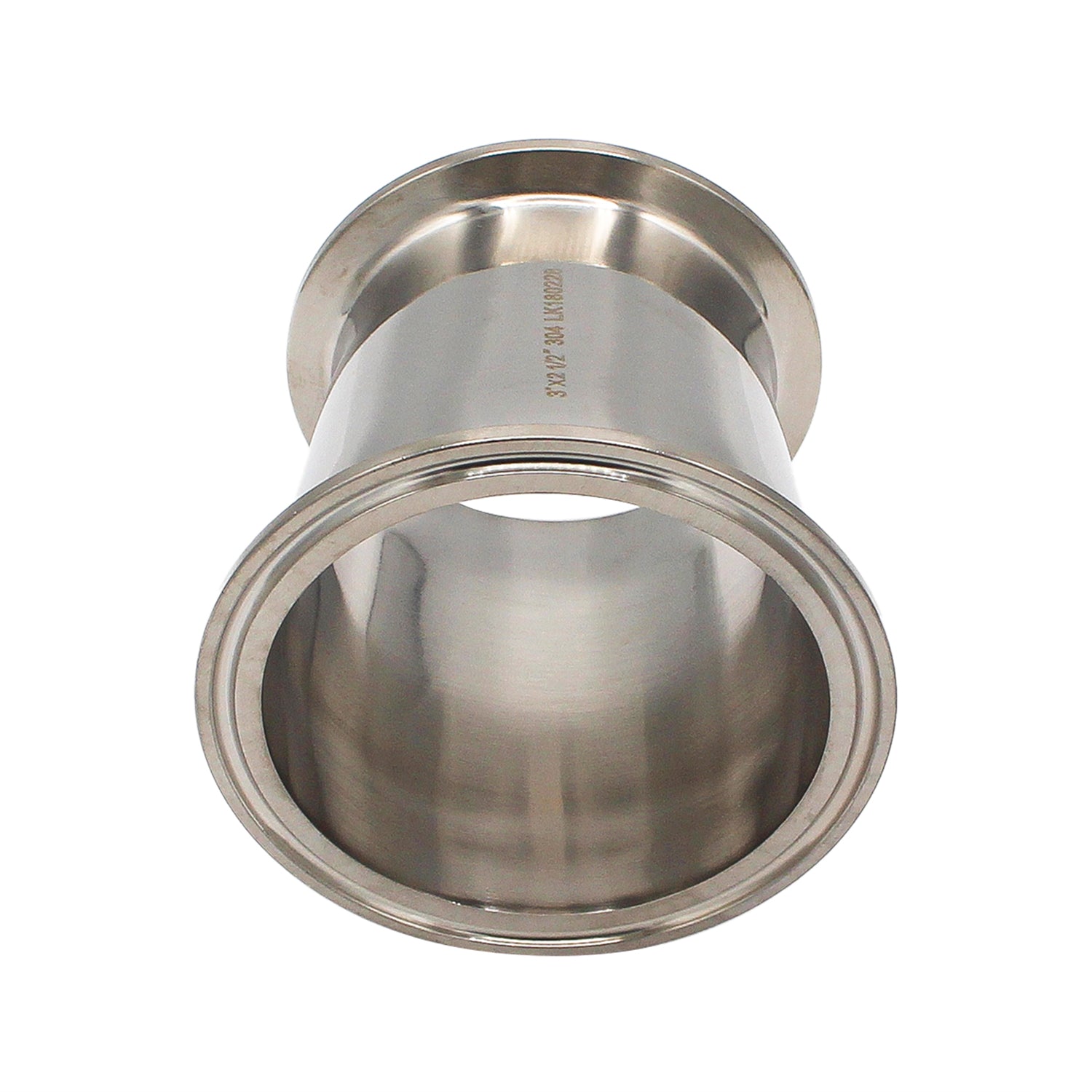 3" X 2.5" Tri Clamp Concentric Reducer - Tri Clover Sanitary Stainless Steel Fitting -  Canuck Homebrew Supply, Canada