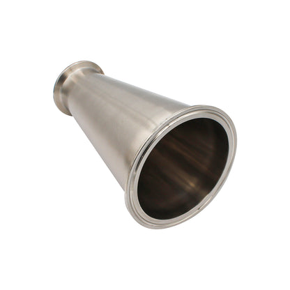 4" X 2" Tri Clamp Concentric Reducer (Long) - Tri Clover Sanitary Stainless Steel Fitting -  Canuck Homebrew Supply, Canada