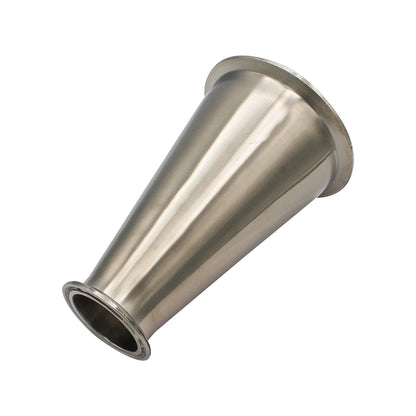 4" X 2" Tri Clamp Concentric Reducer (Long) - Tri Clover Sanitary Stainless Steel Fitting -  Canuck Homebrew Supply, Canada