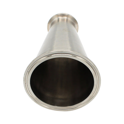 4" X 2" Tri Clamp Concentric Reducer (Long) - Tri Clover Sanitary Stainless Steel Fitting -  Canuck Homebrew Supply, Canada