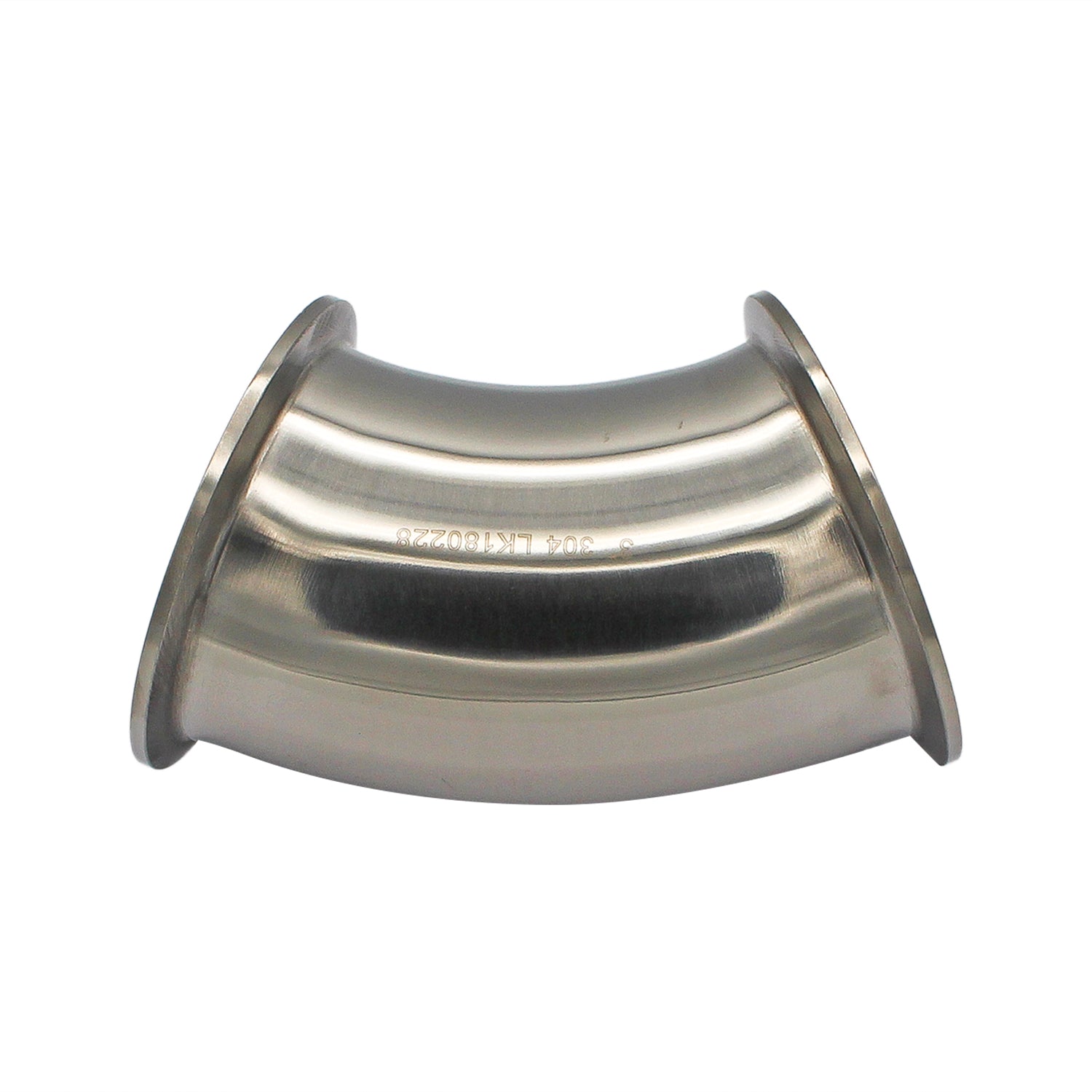 3" Tri Clamp 45° Elbow - Tri Clover Sanitary Stainless Steel Fitting -  Canuck Homebrew Supply, Canada