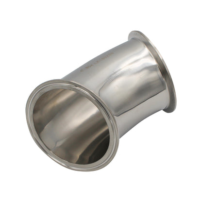 4" Tri Clamp 45° Elbow - Tri Clover Sanitary Stainless Steel Fitting