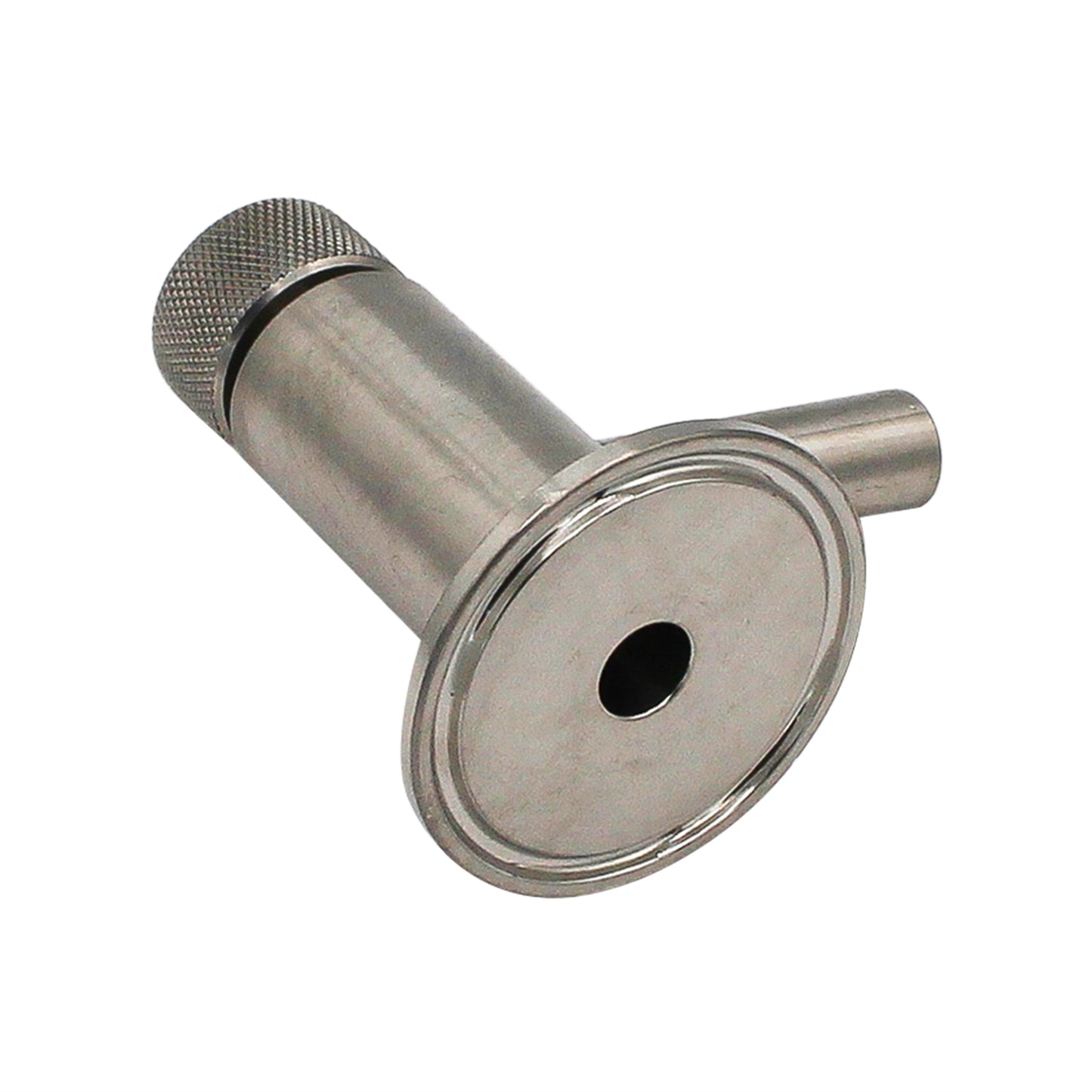 1.5" Tri Clamp Sample Valve with 1/2" Outlet - Tri Clamp Sanitary Stainless Steel Fitting -  Canuck Homebrew Supply, Canada