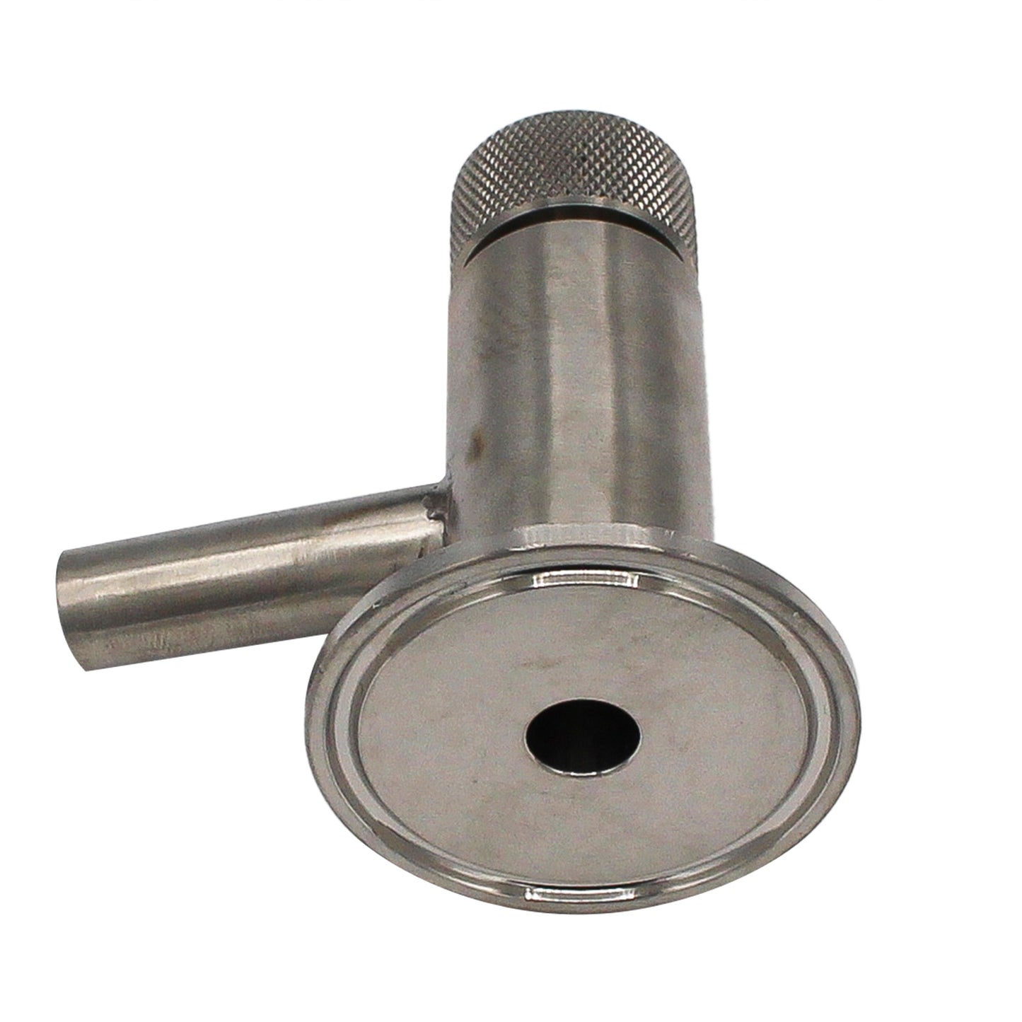 1.5" Tri Clamp Sample Valve with 1/2" Outlet - Tri Clamp Sanitary Stainless Steel Fitting -  Canuck Homebrew Supply, Canada