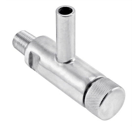 Stainless Steel Sample Valve - 1/4" Male NPT X 1/2" Outlet