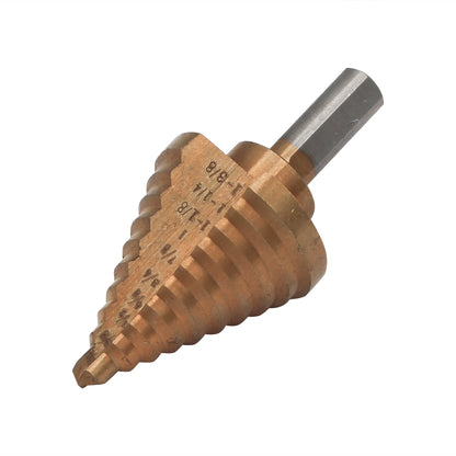 Step Bit - 1/4" to 1 3/8" (1/8" Increments)