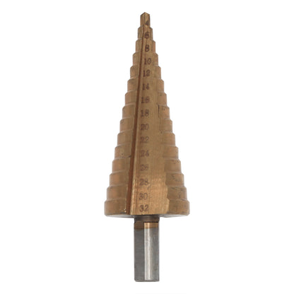 Step Bit - 4mm to 32mm (2mm Increments)