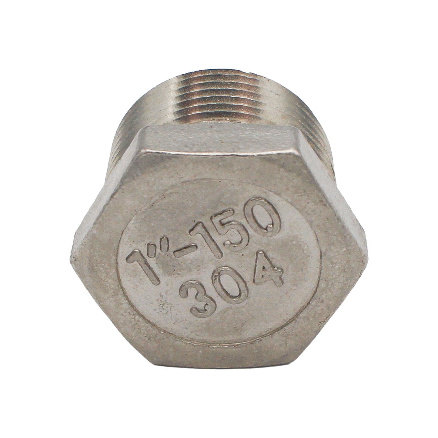 Stainless Steel Hex Plug - 1" Male NPT