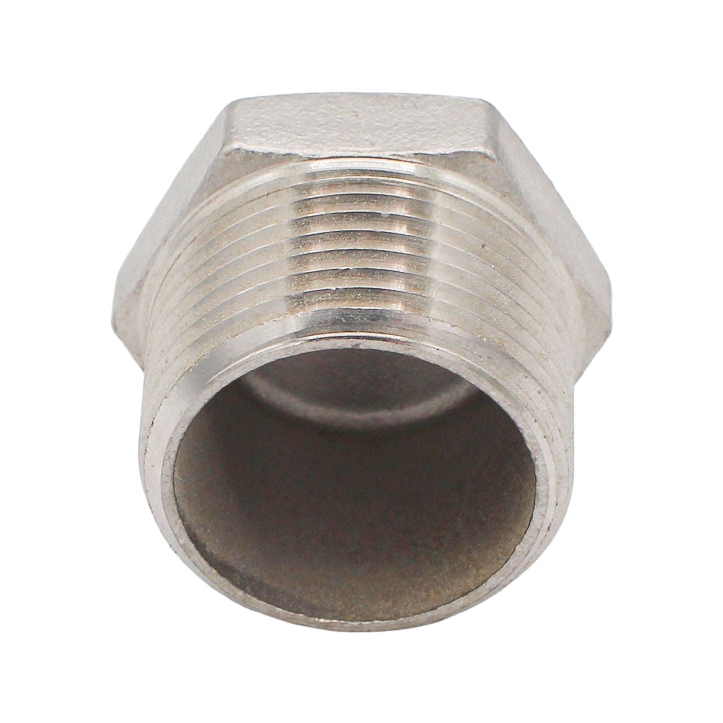 Stainless Steel Hex Plug - 1" Male NPT