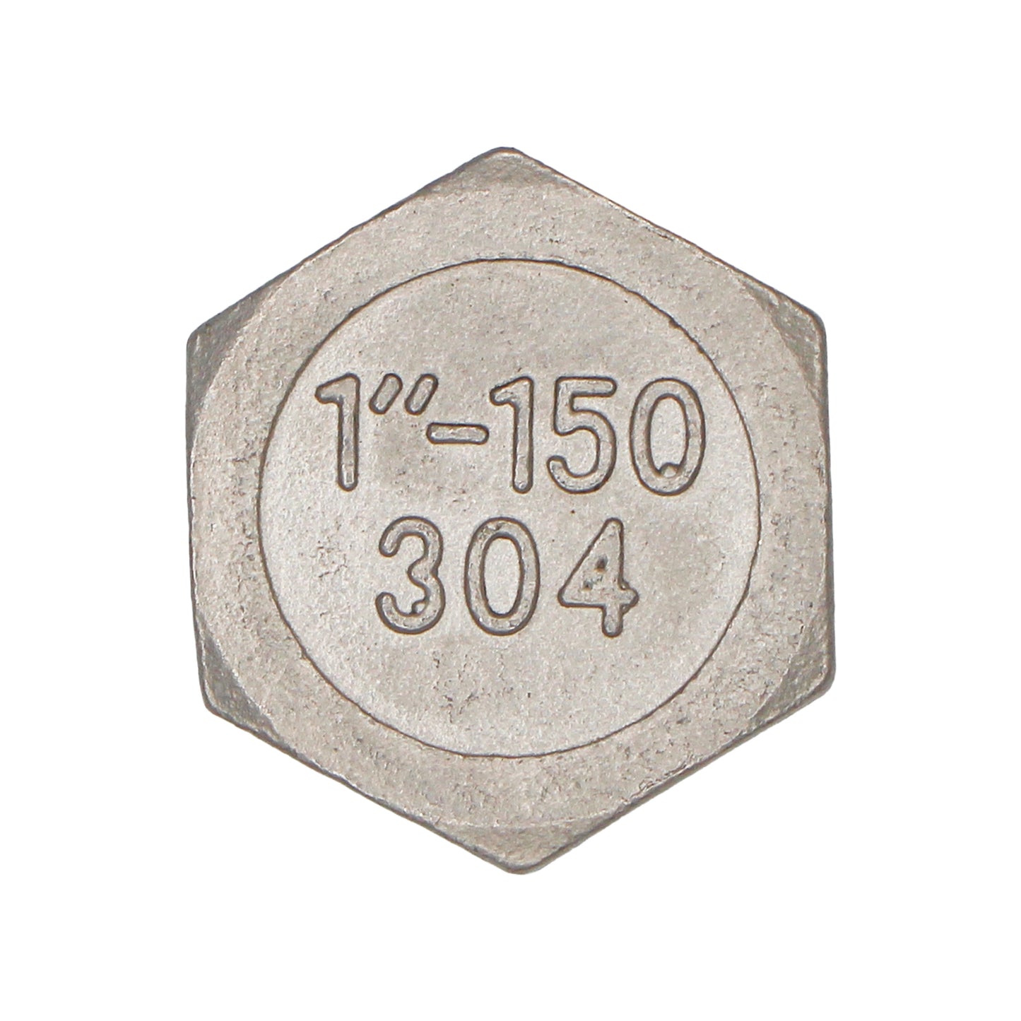 Stainless Steel Hex Plug - 1" Male NPT