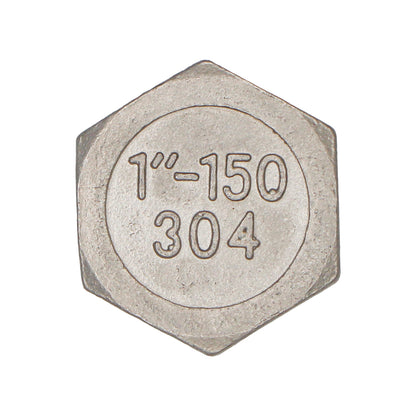 Stainless Steel Hex Plug - 1" Male NPT