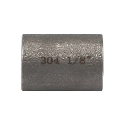 1/8" Female NPT Coupler - 304 Stainless Steel Pipe Fitting