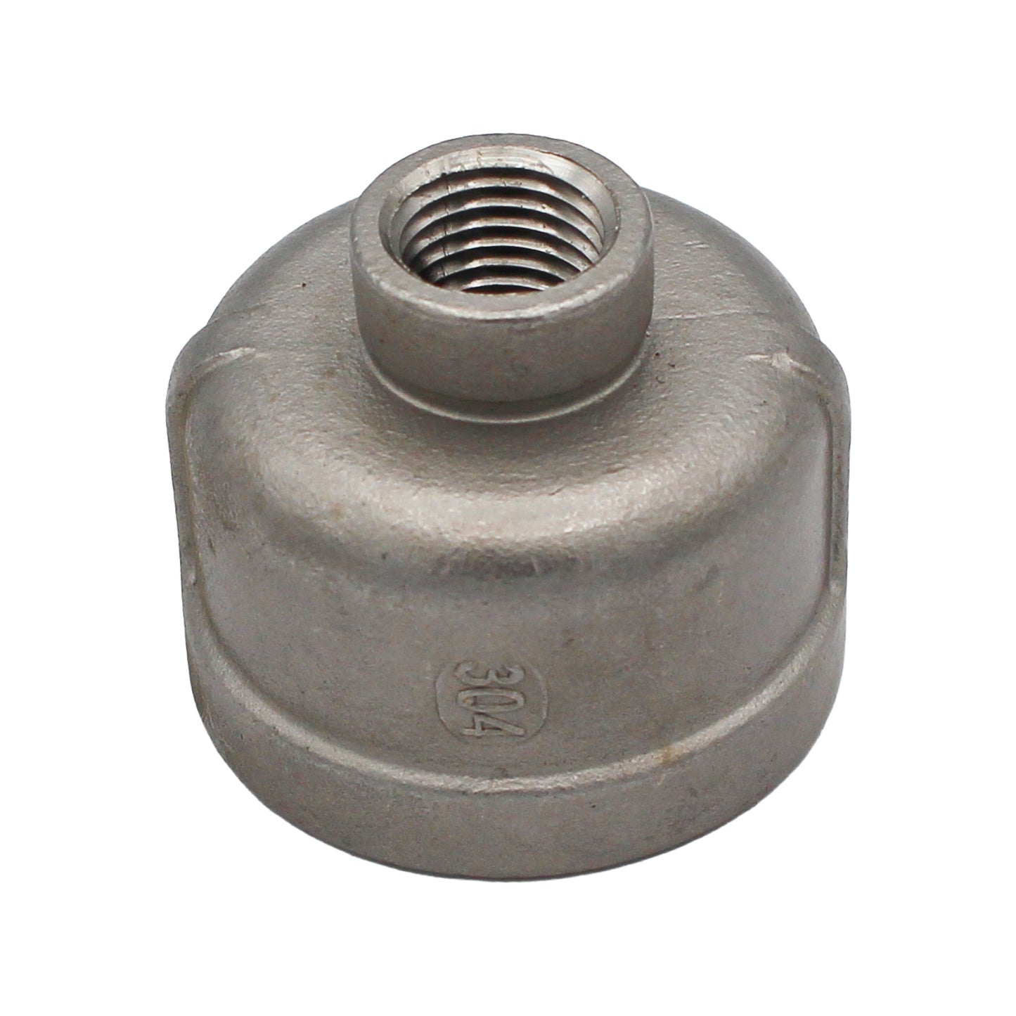 1" Female NPT X 1/4" Female NPT Reducing Coupler - 304 Stainless Steel Pipe Fitting