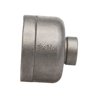 1" Female NPT X 1/4" Female NPT Reducing Coupler - 304 Stainless Steel Pipe Fitting