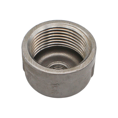 1" Female NPT X 1/4" Female NPT Reducing Coupler - 304 Stainless Steel Pipe Fitting