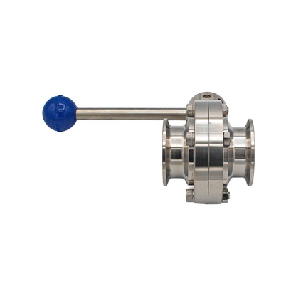 1" Tri Clamp Pull Trigger Butterfly Valve - Tri Clover Sanitary Stainless Steel Fitting -  Canuck Homebrew Supply, Canada
