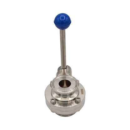 1" Tri Clamp Pull Trigger Butterfly Valve - Tri Clover Sanitary Stainless Steel Fitting -  Canuck Homebrew Supply, Canada