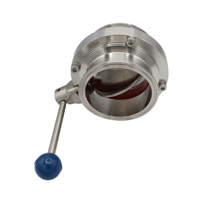 4" Tri Clamp Pull Trigger Butterfly Valve - Tri Clover Sanitary Stainless Steel Fitting -  Canuck Homebrew Supply, Canada