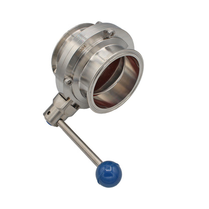 4" Tri Clamp Pull Trigger Butterfly Valve - Tri Clover Sanitary Stainless Steel Fitting -  Canuck Homebrew Supply, Canada