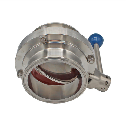4" Tri Clamp Pull Trigger Butterfly Valve - Tri Clover Sanitary Stainless Steel Fitting -  Canuck Homebrew Supply, Canada