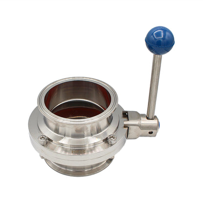 4" Tri Clamp Pull Trigger Butterfly Valve - Tri Clover Sanitary Stainless Steel Fitting -  Canuck Homebrew Supply, Canada