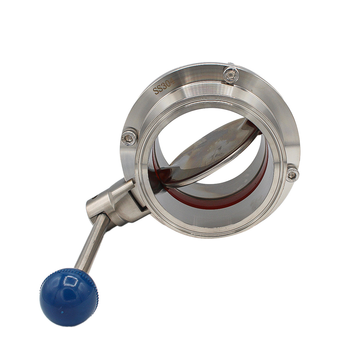 4" Tri Clamp Pull Trigger Butterfly Valve - Tri Clover Sanitary Stainless Steel Fitting -  Canuck Homebrew Supply, Canada