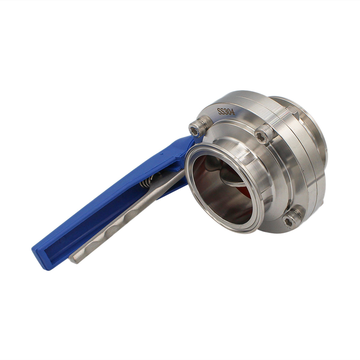 2.5" Tri Clamp Squeeze Trigger Butterfly Valve - Tri Clover Sanitary Stainless Steel Fitting -  Canuck Homebrew Supply, Canada