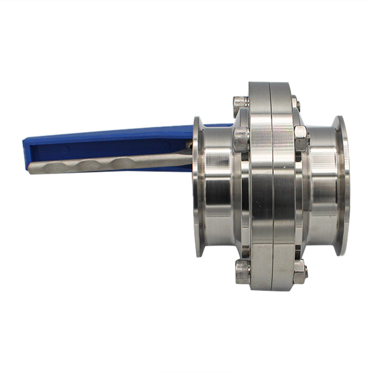 2.5" Tri Clamp Squeeze Trigger Butterfly Valve - Tri Clover Sanitary Stainless Steel Fitting -  Canuck Homebrew Supply, Canada