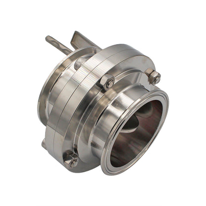 3" Tri Clamp Squeeze Trigger Butterfly Valve - Tri Clover Sanitary Stainless Steel Fitting -  Canuck Homebrew Supply, Canada