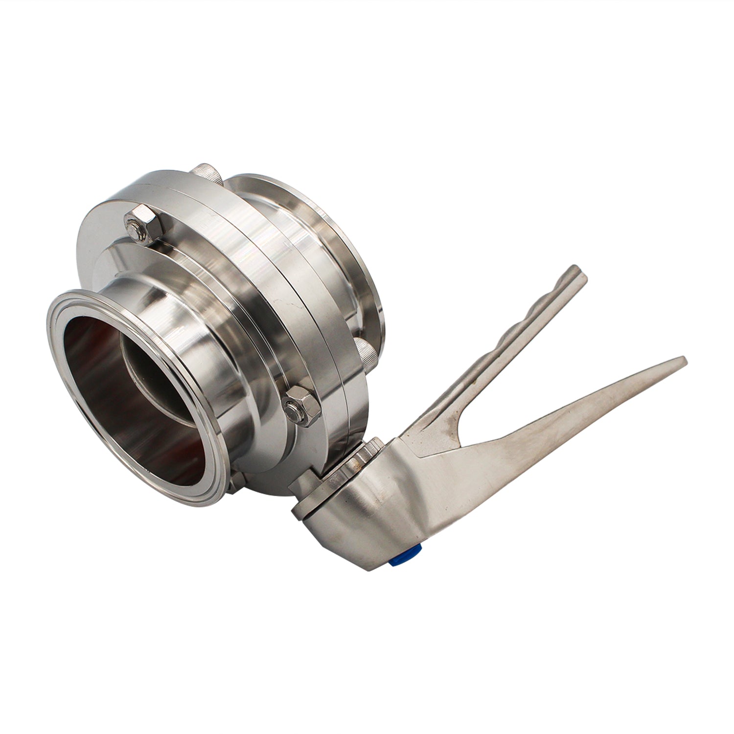 3" Tri Clamp Squeeze Trigger Butterfly Valve - Tri Clover Sanitary Stainless Steel Fitting -  Canuck Homebrew Supply, Canada