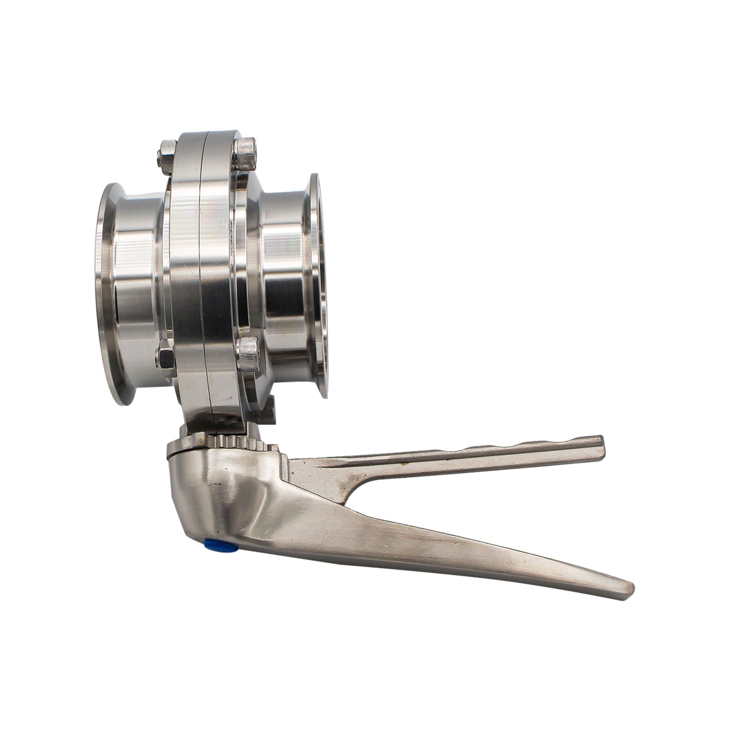 3" Tri Clamp Squeeze Trigger Butterfly Valve - Tri Clover Sanitary Stainless Steel Fitting -  Canuck Homebrew Supply, Canada