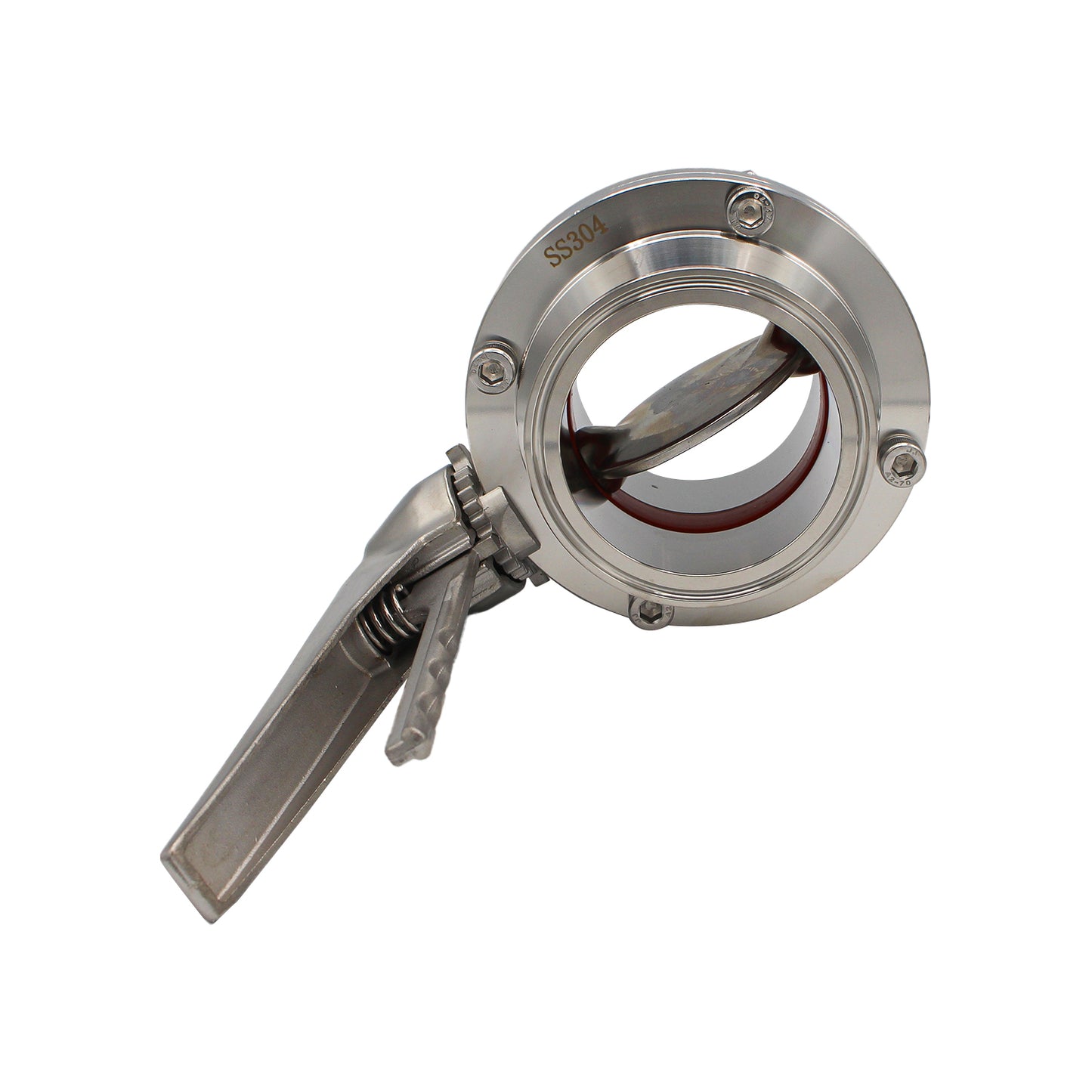 3" Tri Clamp Squeeze Trigger Butterfly Valve - Tri Clover Sanitary Stainless Steel Fitting -  Canuck Homebrew Supply, Canada