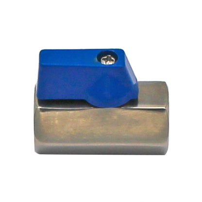 Stainless Steel 3/8" Female NPT Mini Ball Valve