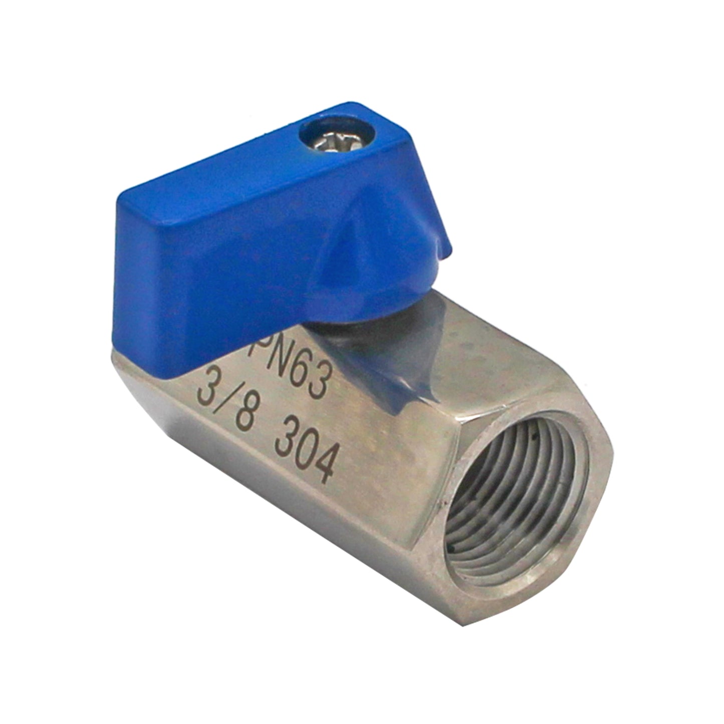 Stainless Steel 3/8" Female NPT Mini Ball Valve