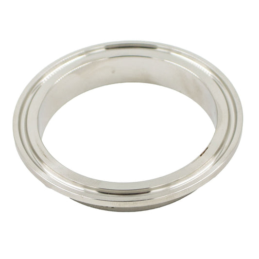 Stainless Steel Tri-Clover Ferrule - 2.5" TC - 1/2" Length