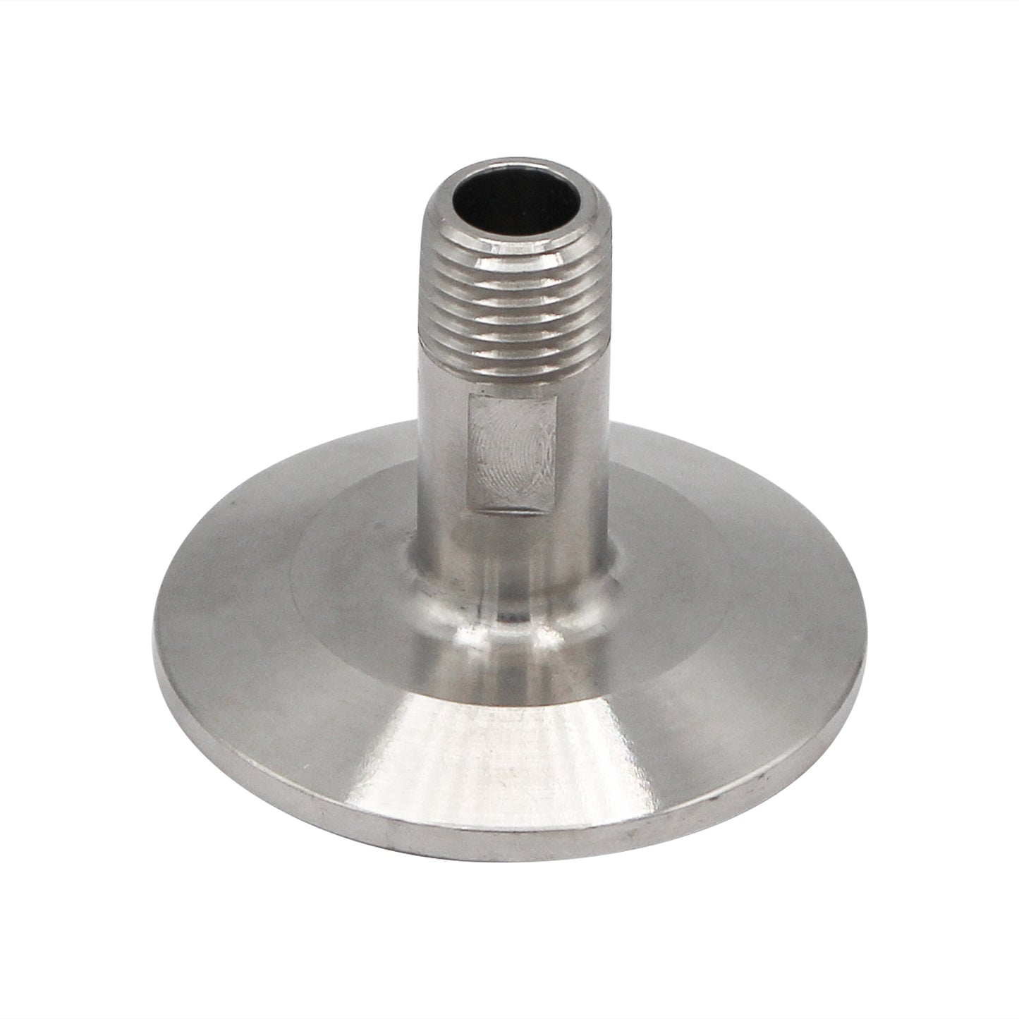 1.5" Tri Clamp X 1/4" Male NPT Adapter - Tri Clover Sanitary Stainless Steel Fitting