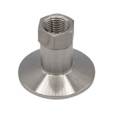 Stainless Steel Tri-Clover Fitting - 1.5" TC X 3/8" Female NPT