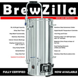 35L BrewZilla V3.1.1 All Grain Brewing System