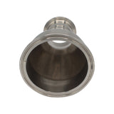 Kegland Stainless Steel Tri-Clover Concentric Reducer - 4" TC X 2" TC (Short)