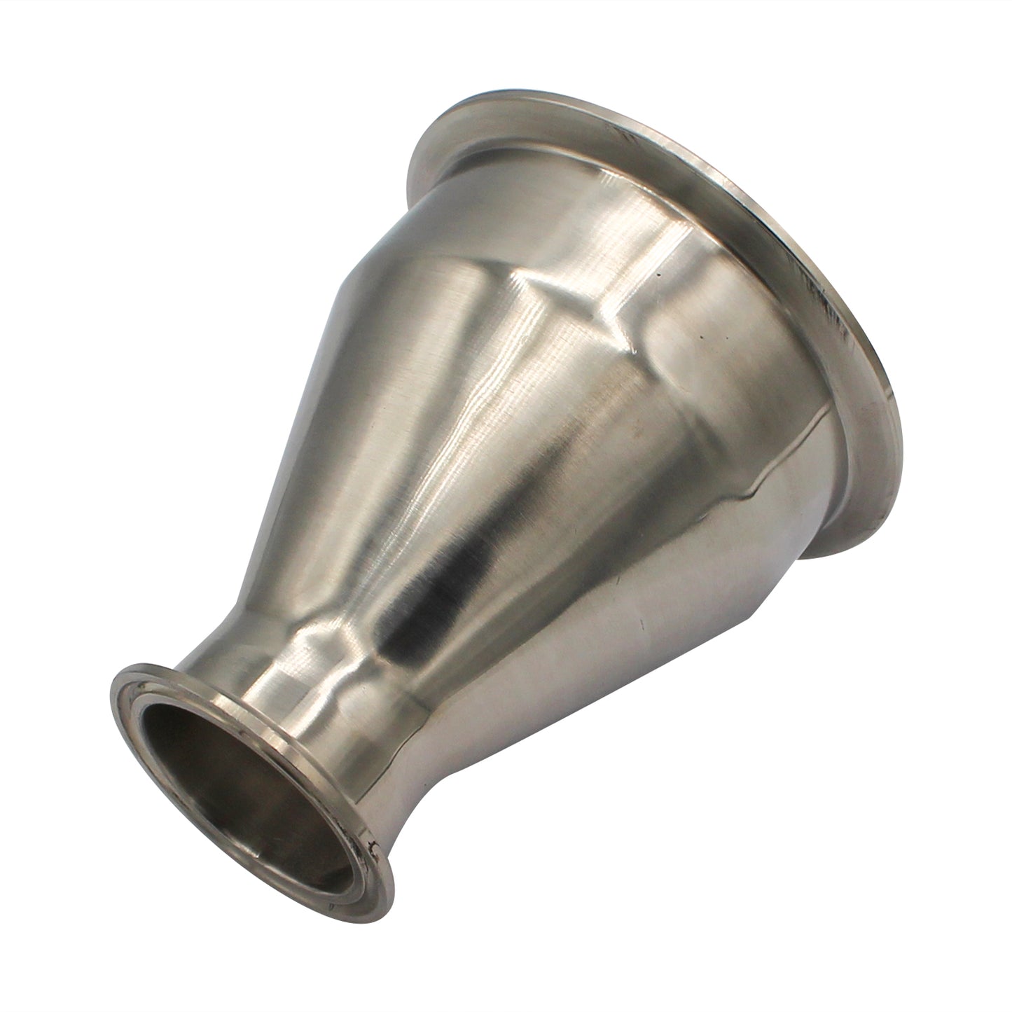 Kegland 4" X 2" Tri Clamp Concentric Reducer (Short) - Tri Clover Sanitary Stainless Steel Fitting