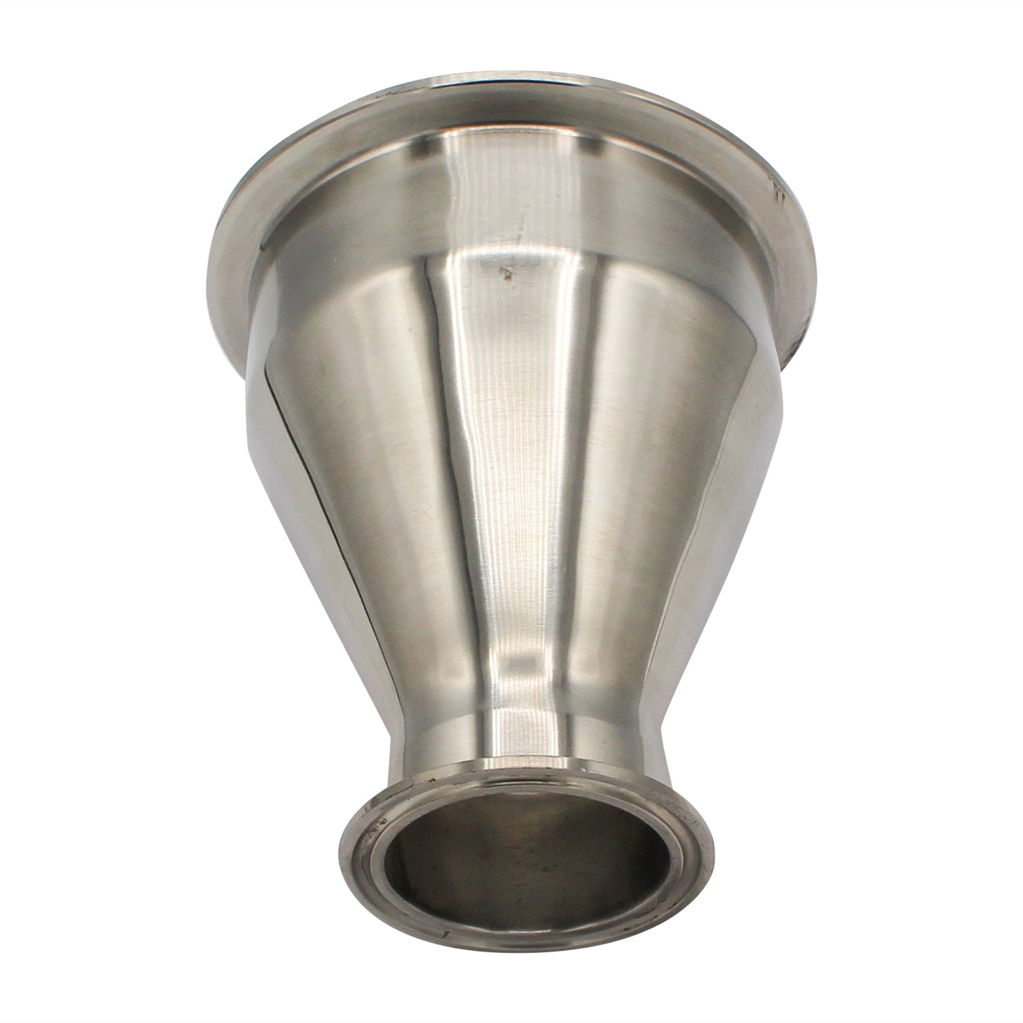 Kegland 4" X 2" Tri Clamp Concentric Reducer (Short) - Tri Clover Sanitary Stainless Steel Fitting