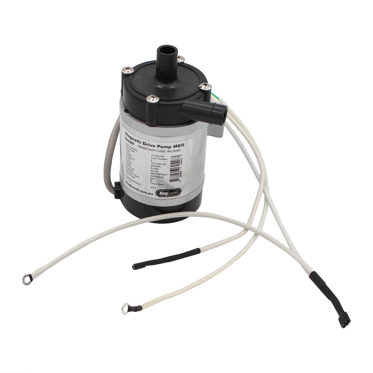 Kegland BrewZilla Replacement 6 Watt Pump - Gen 3 Wire Leads