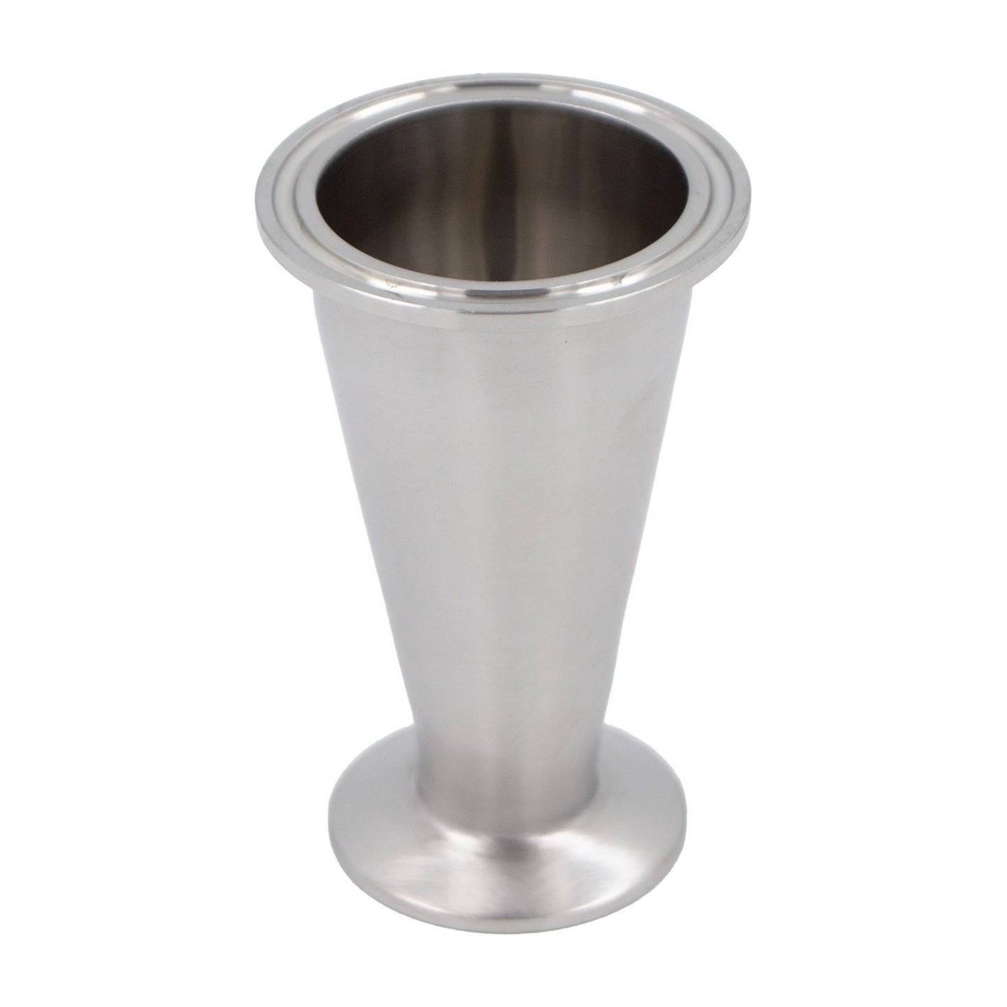 Stainless Steel Tri-Clover Concentric Reducer - 2" TC X 1" TC