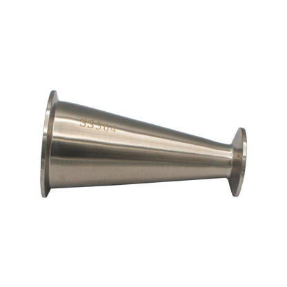 2.5" X 1" Tri Clamp Concentric Reducer - Tri Clover Sanitary Stainless Steel Fitting -  Canuck Homebrew Supply, Canada