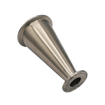 2.5" X 1" Tri Clamp Concentric Reducer - Tri Clover Sanitary Stainless Steel Fitting -  Canuck Homebrew Supply, Canada
