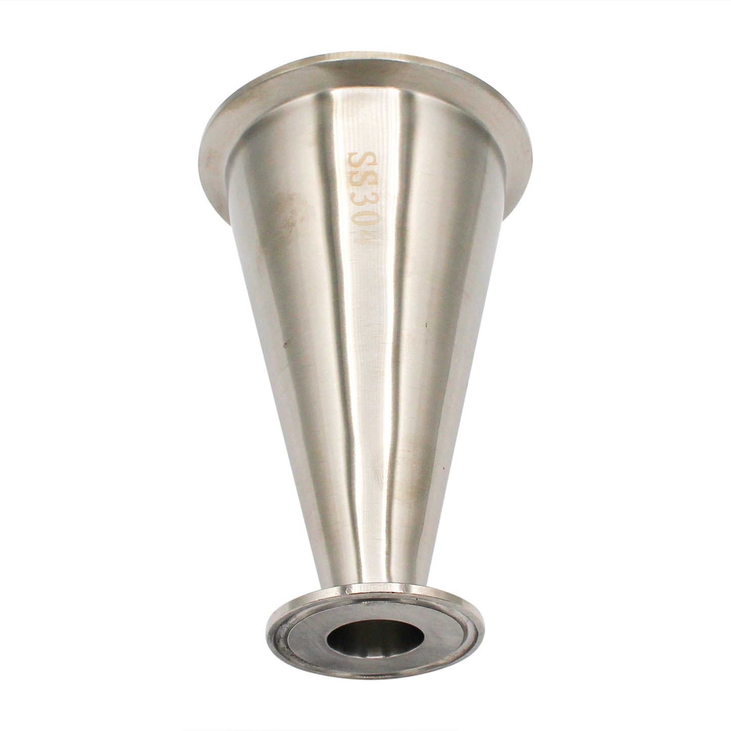 3" X 1" Tri Clamp Concentric Reducer - Tri Clover Sanitary Stainless Steel Fitting