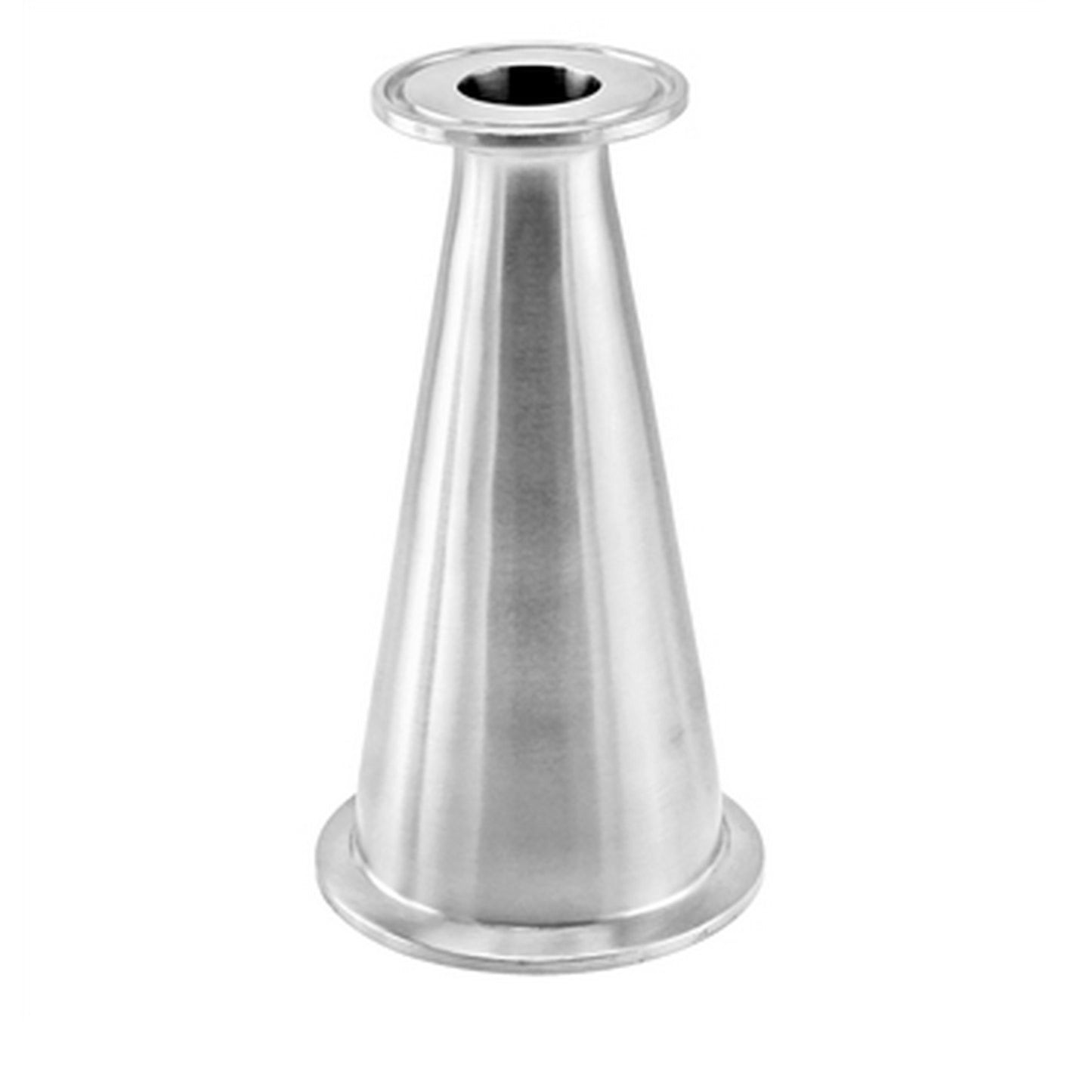 Stainless Steel Tri-Clover Concentric Reducer - 3" TC X 1" TC