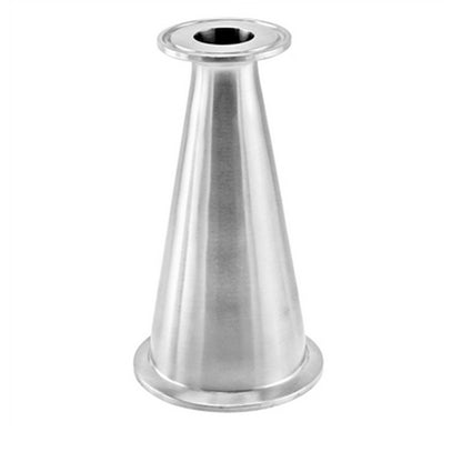 Stainless Steel Tri-Clover Concentric Reducer - 3" TC X 1" TC