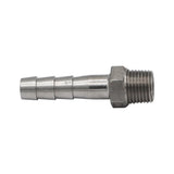 Stainless Steel Fitting - 1/8" Male NPT X 1/4" OD Barb